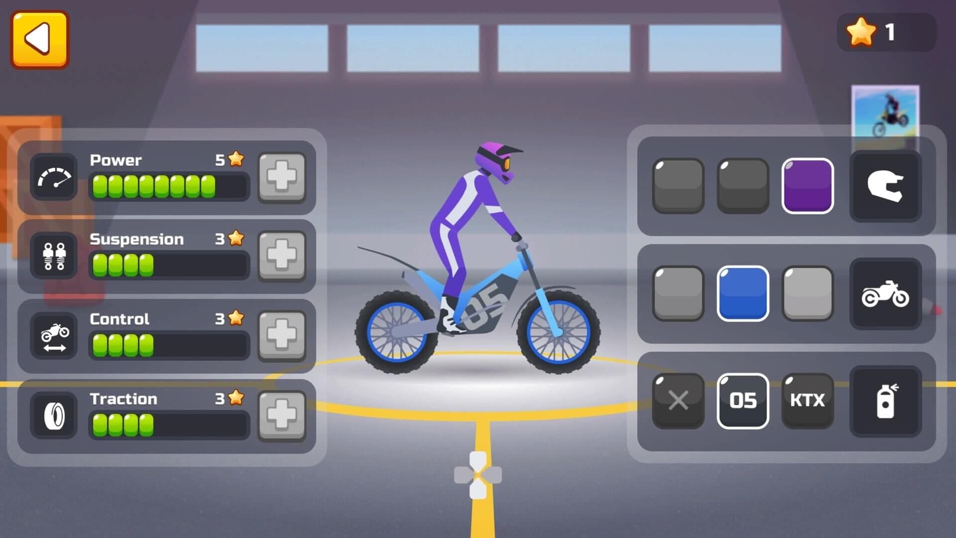 اسکرین‌شات Hill Climb on a Motorcycle - 3