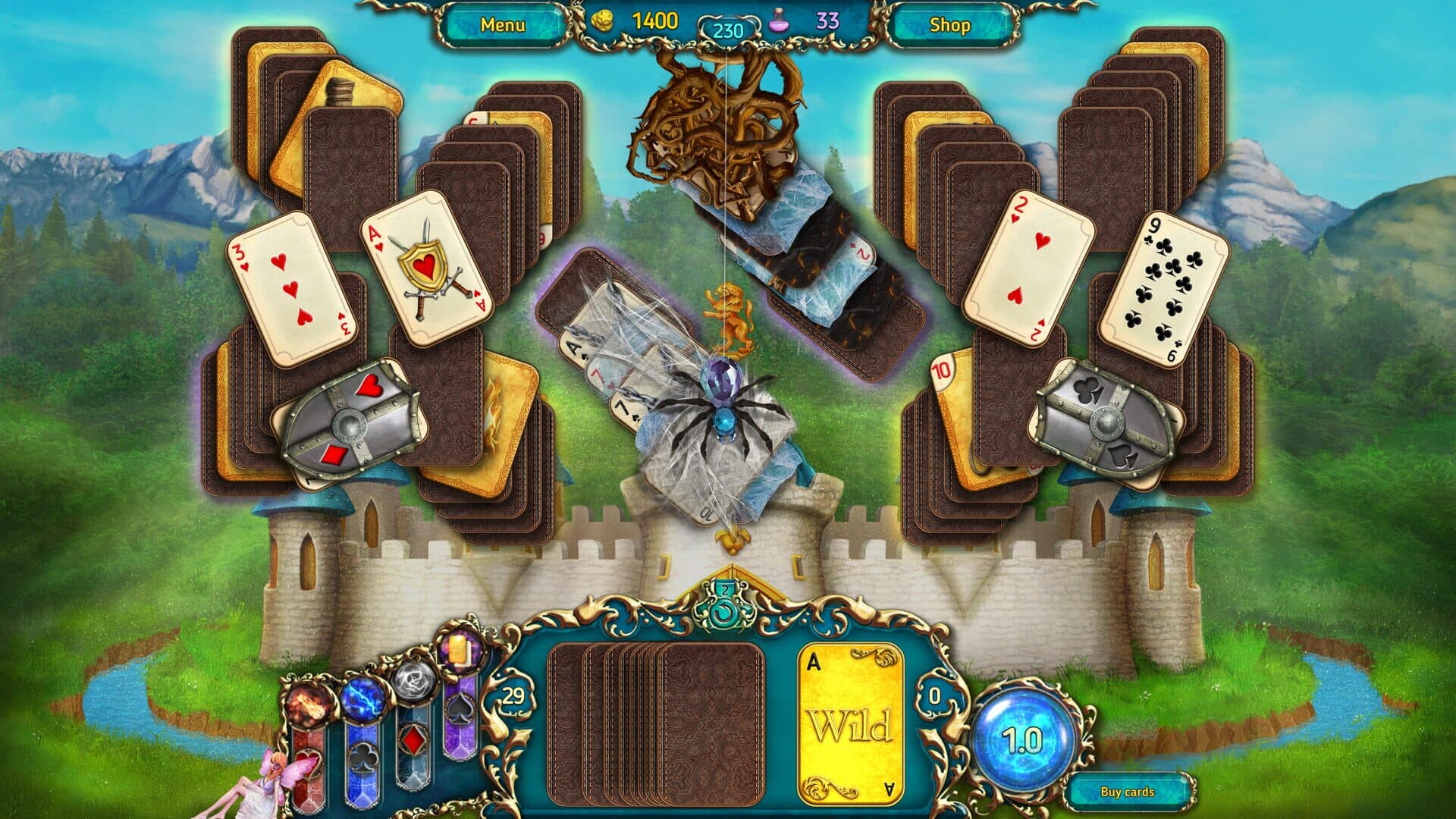 اسکرین‌شات Dreamland Solitaire: Dark Prophecy - 4