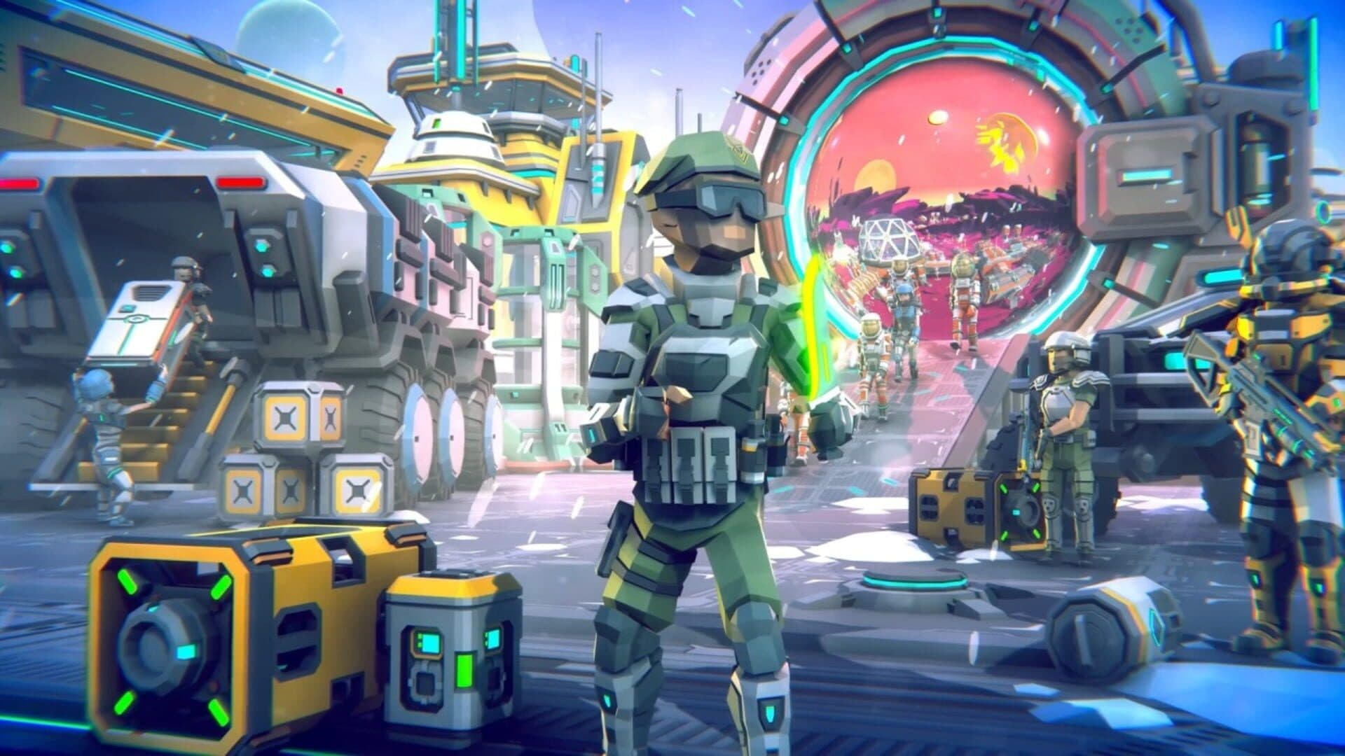 اسکرین‌شات Mars Assault: 3D Shooter - 1