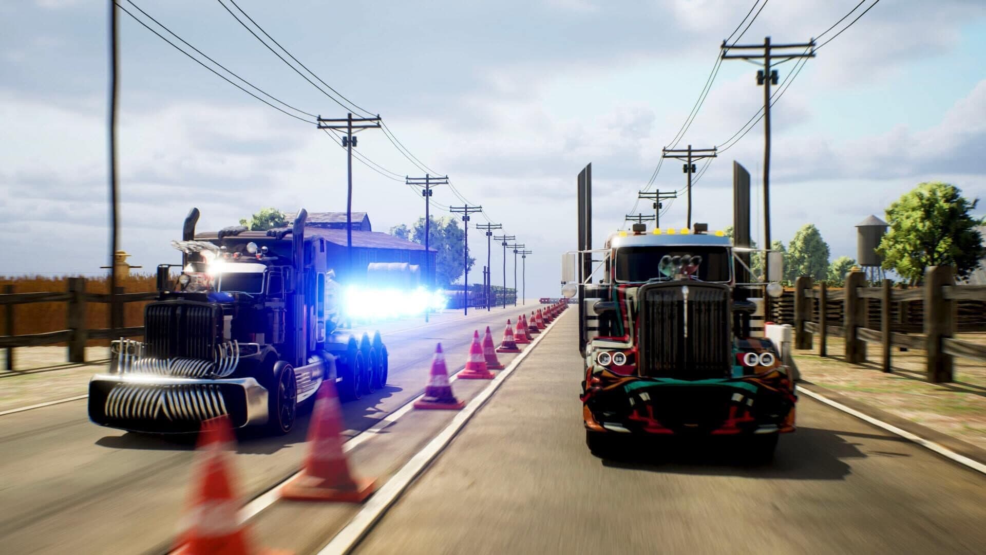 اسکرین‌شات Truck Drag Racing Legends - 1