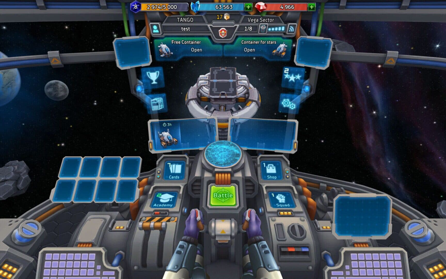 اسکرین‌شات Galaxy Control: Arena Station - 5