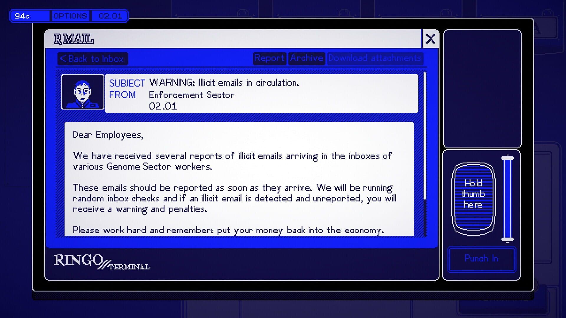 CorpoNation: The Sorting Process screenshot 3