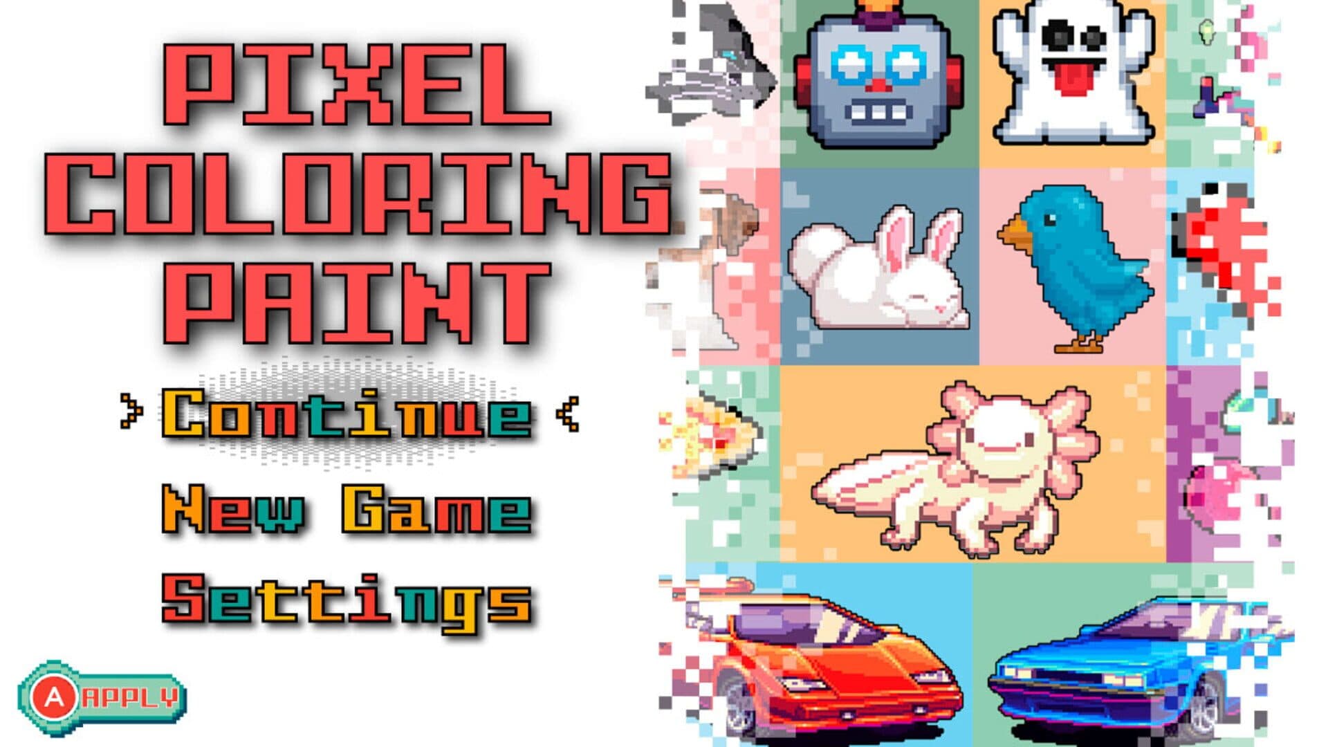 اسکرین‌شات Pixel Coloring Paint - 2