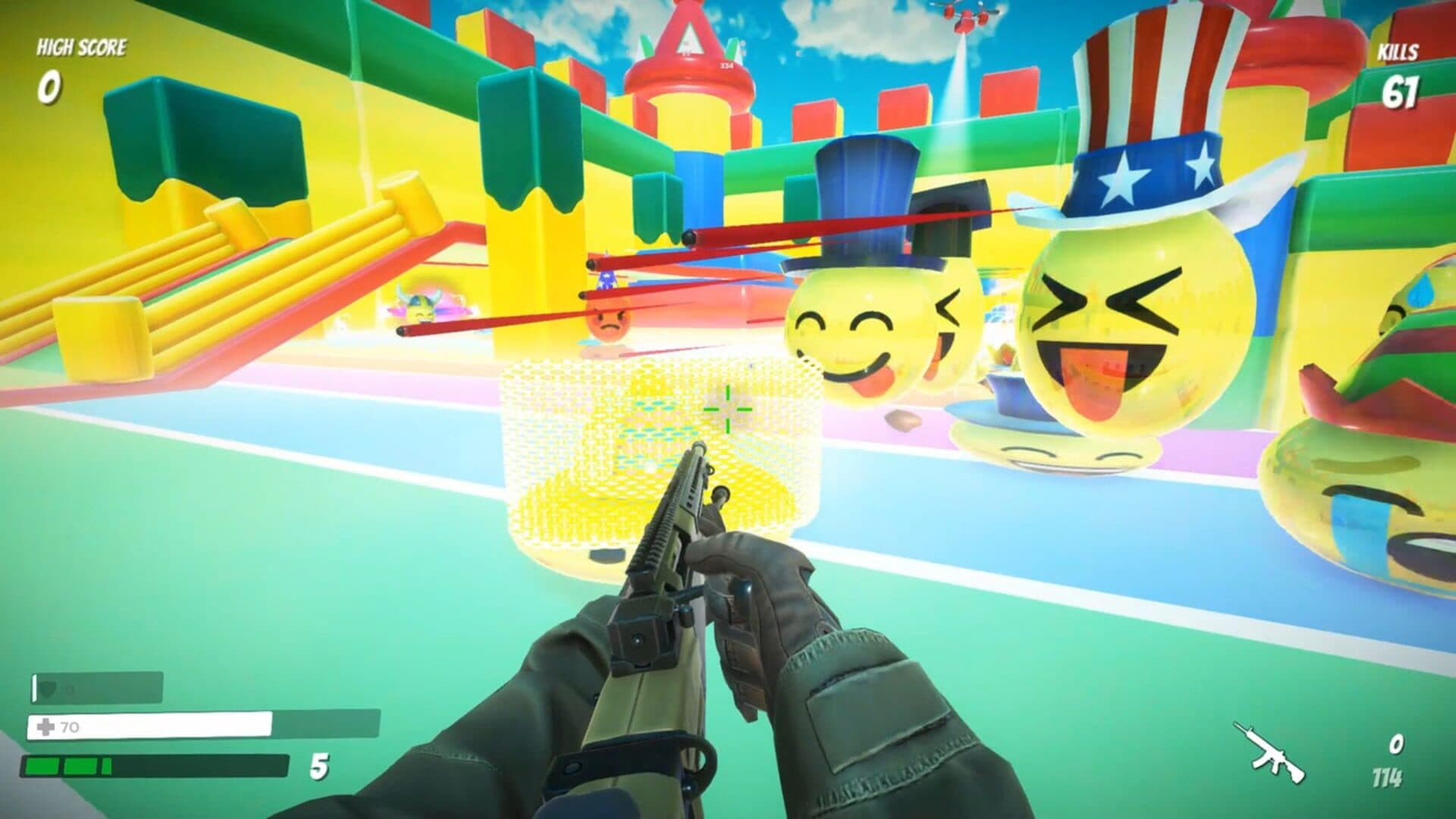 اسکرین‌شات Emoji Rampage: Origins - 1