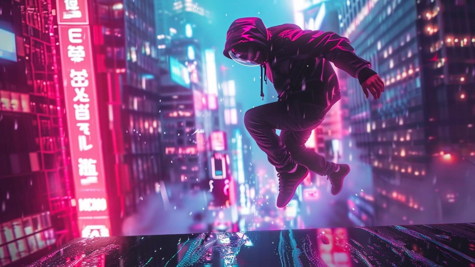 Cyberpunk Parkour Uprising