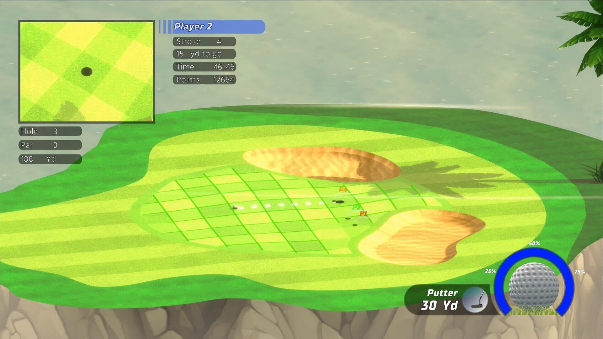 Golf Up Tropical screenshot 0