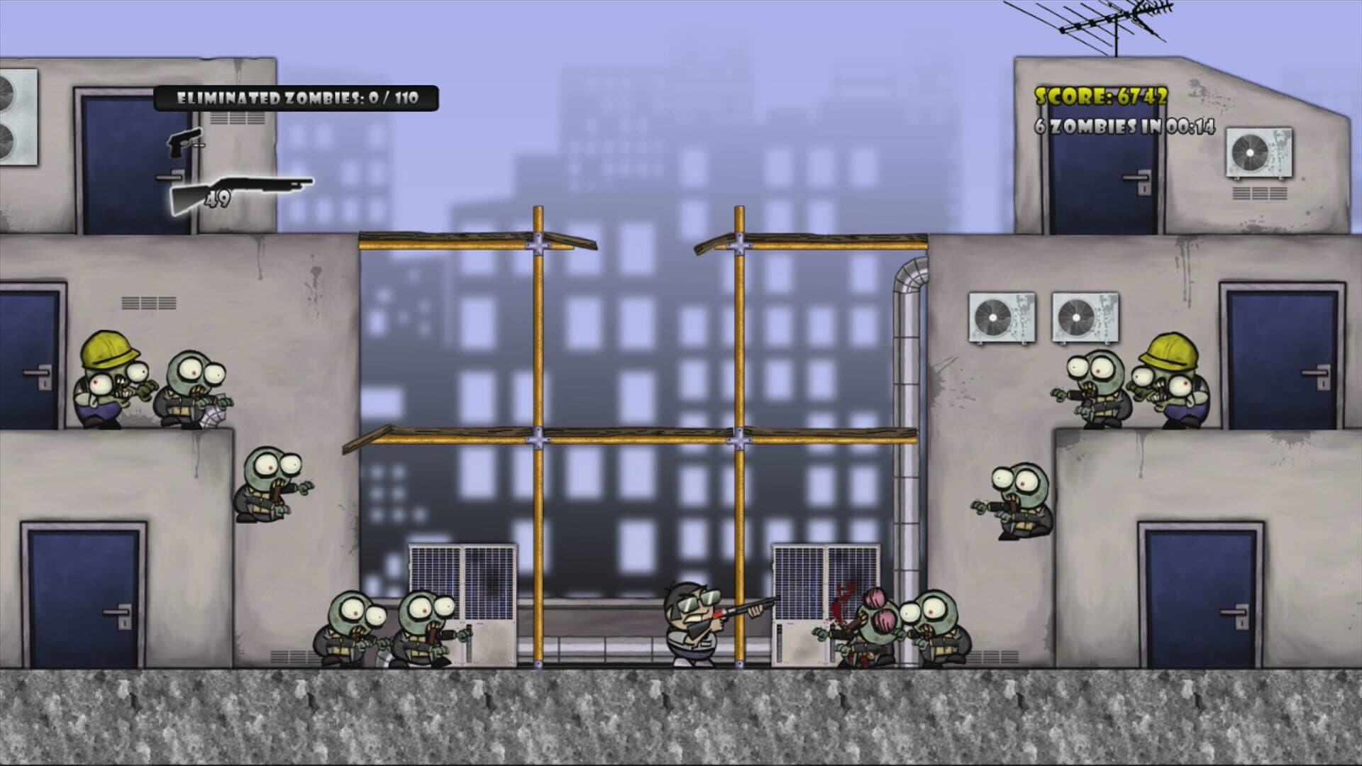 اسکرین‌شات Zombies Ruined My Day - 1
