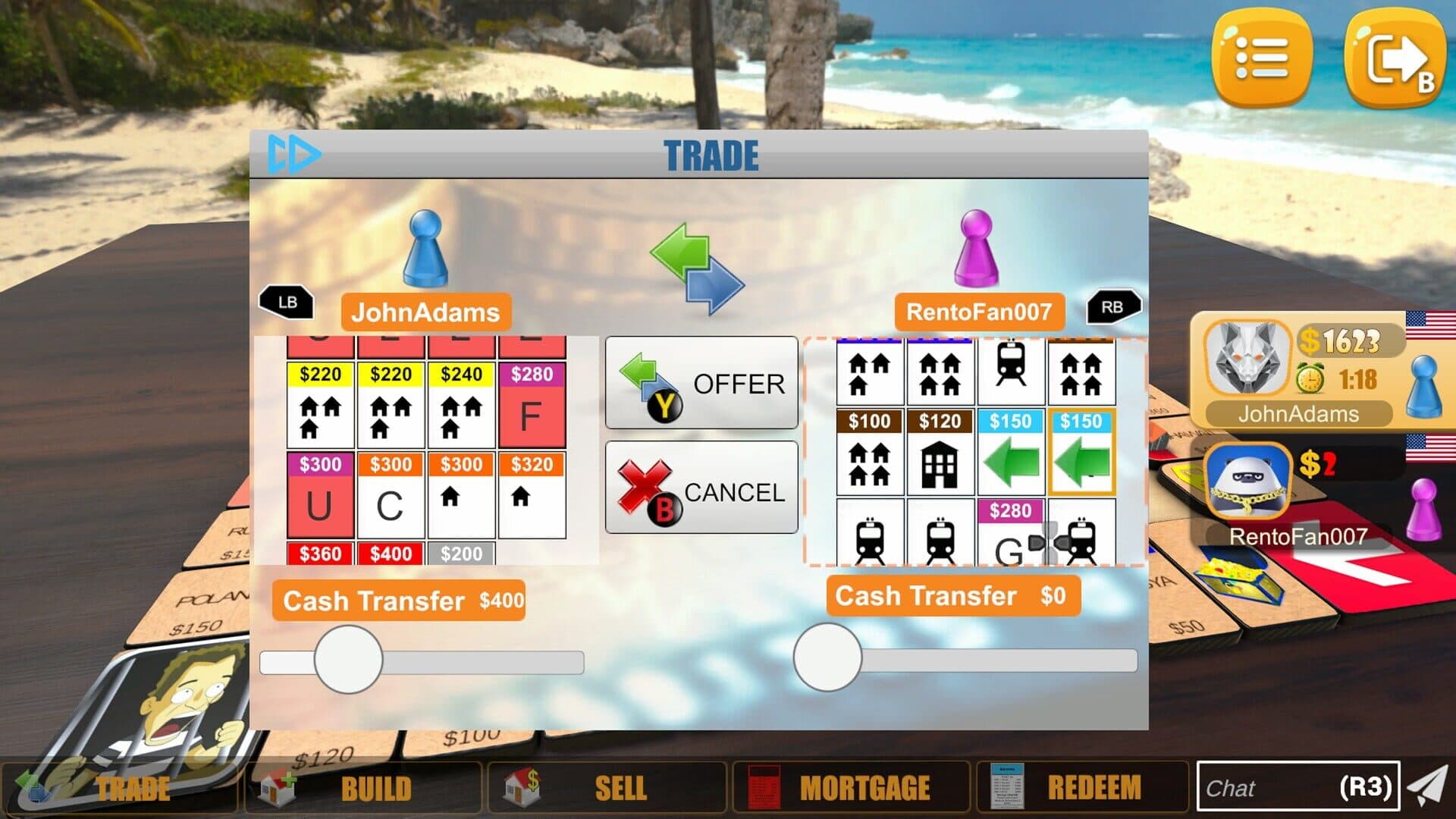 اسکرین‌شات RentoFortune - 1