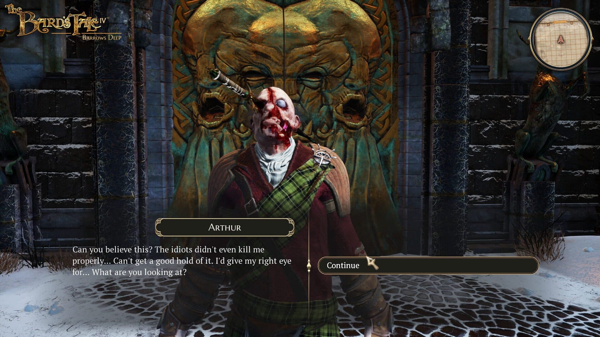 اسکرین‌شات The Bard's Tale IV - 5