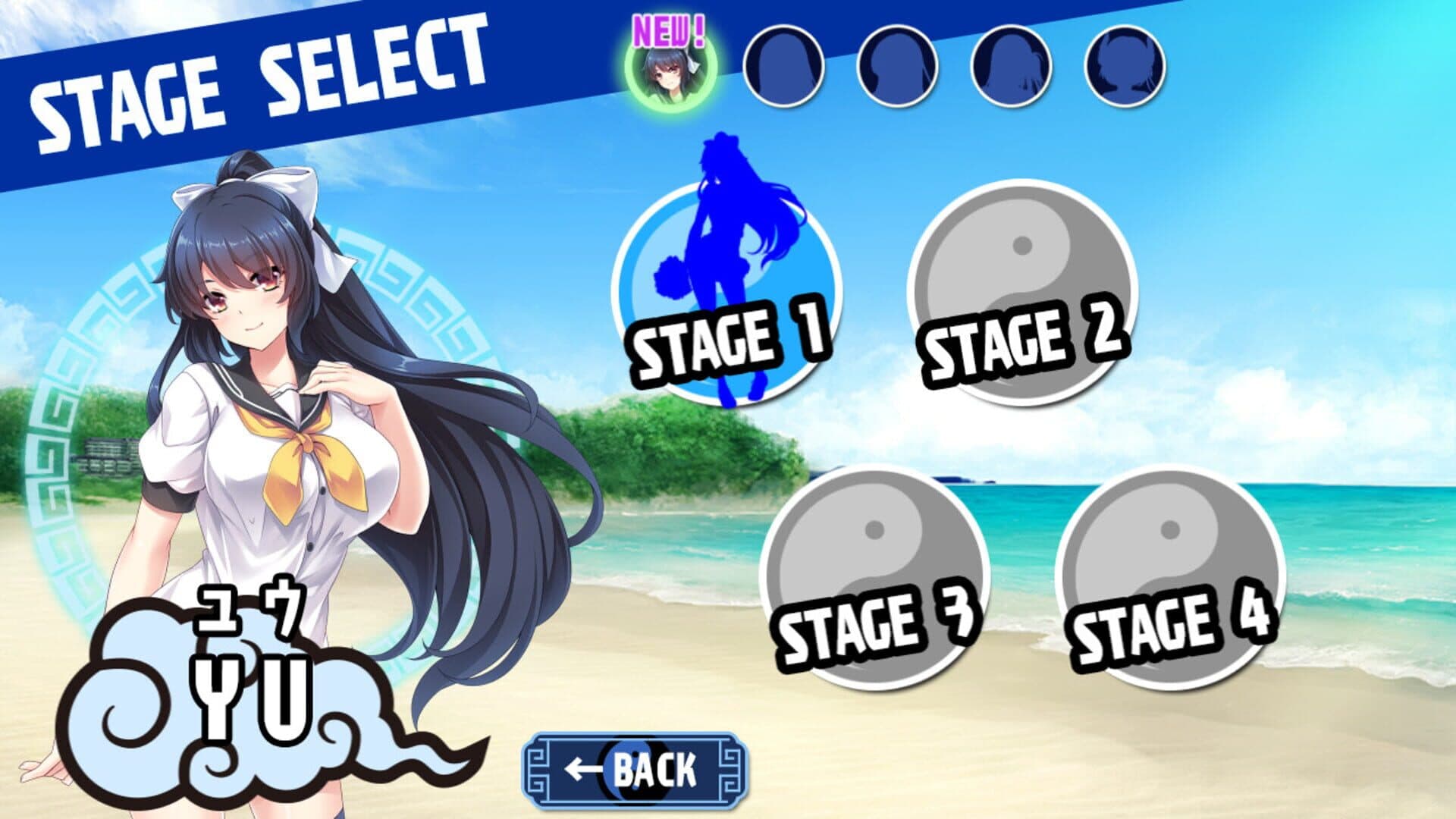 Pretty Girls Mahjong Solitaire: Blue screenshot 4