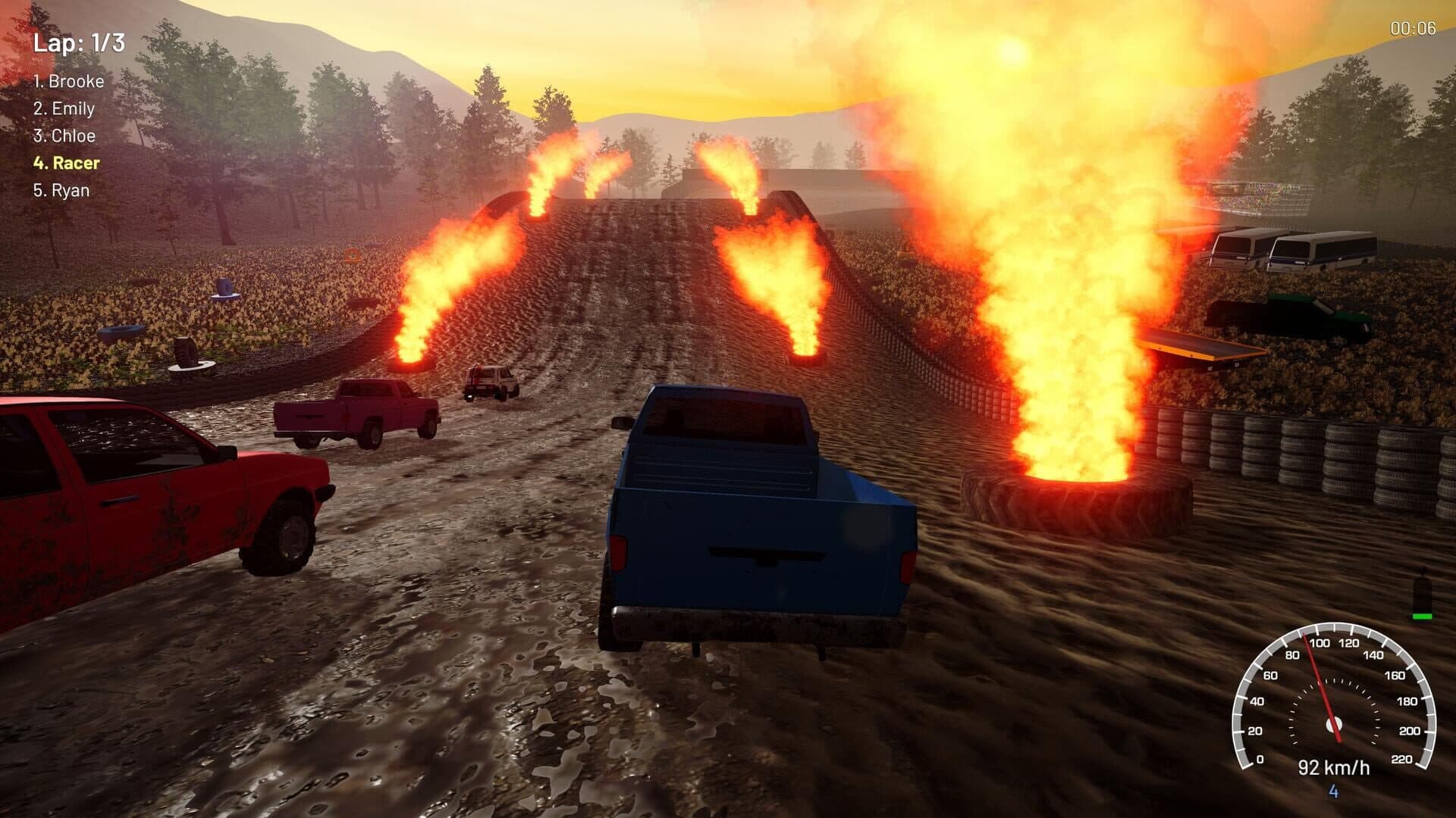 اسکرین‌شات Racing Rebels Mud Clash - 2
