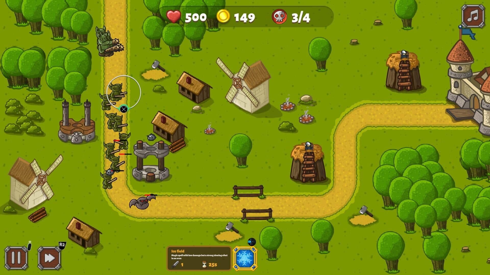 اسکرین‌شات Fantasy Tower Defense - 3