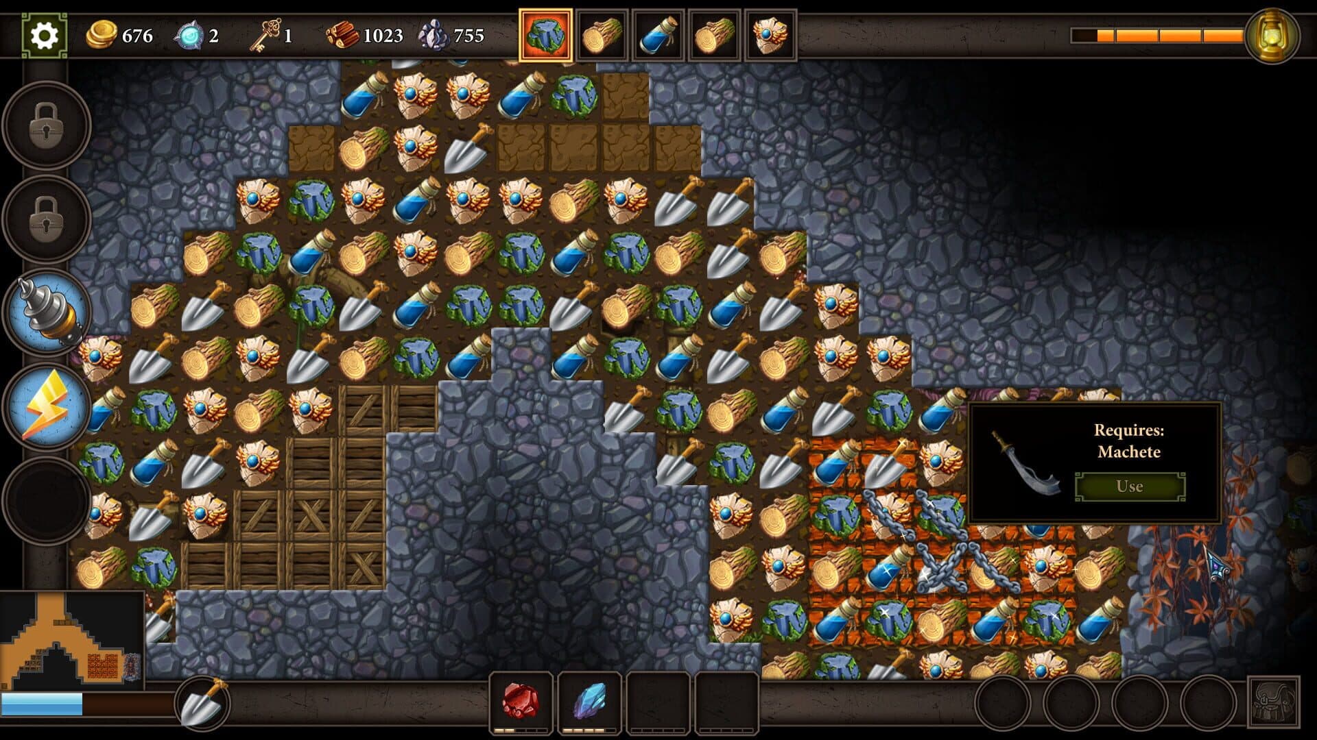 اسکرین‌شات SpelunKing: The Mine Match - 4