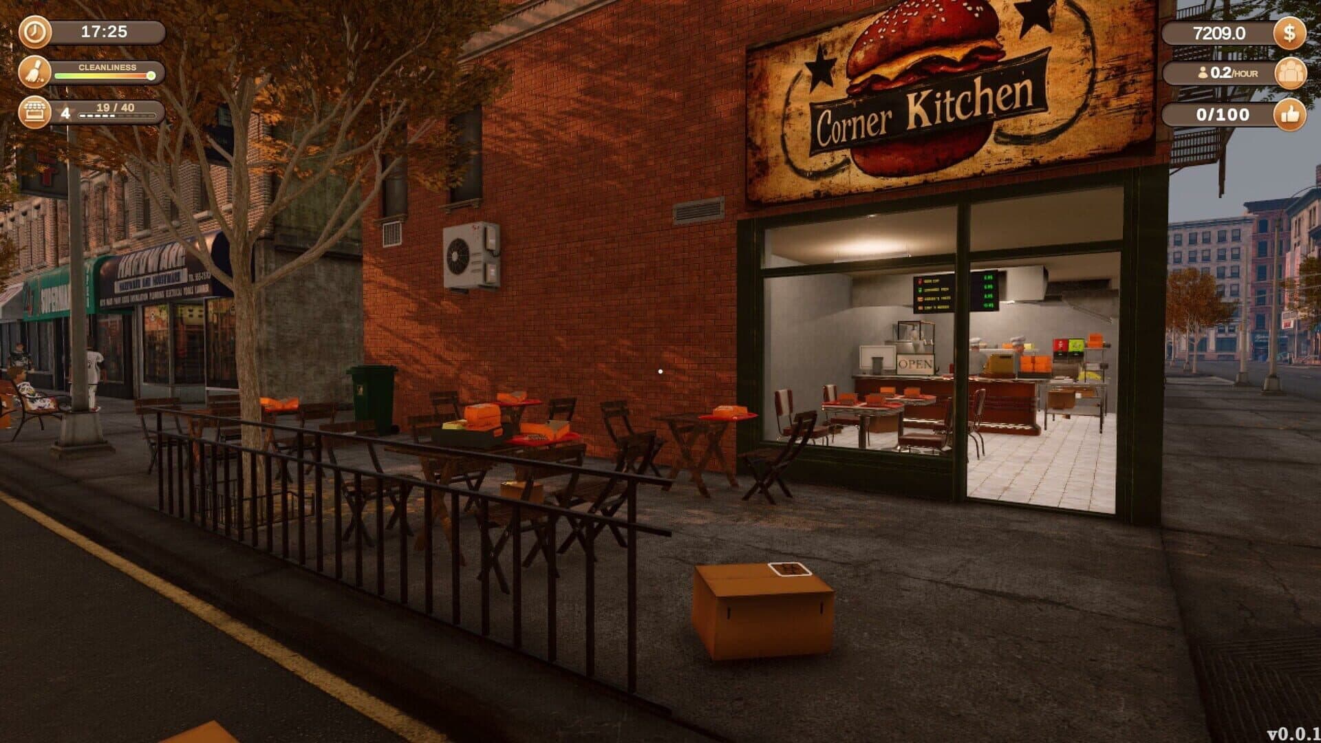 اسکرین‌شات Corner Kitchen Fast Food Simulator - 1