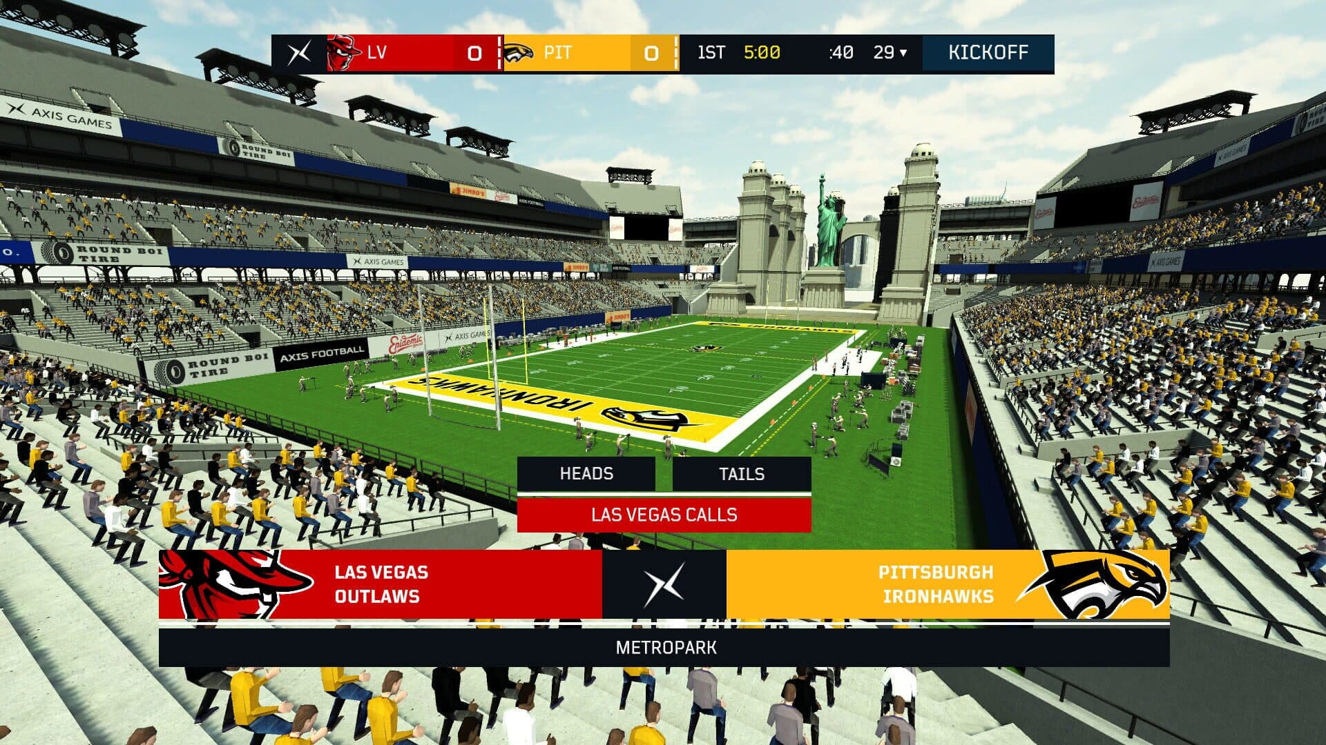 اسکرین‌شات Axis Football 2019 - 5