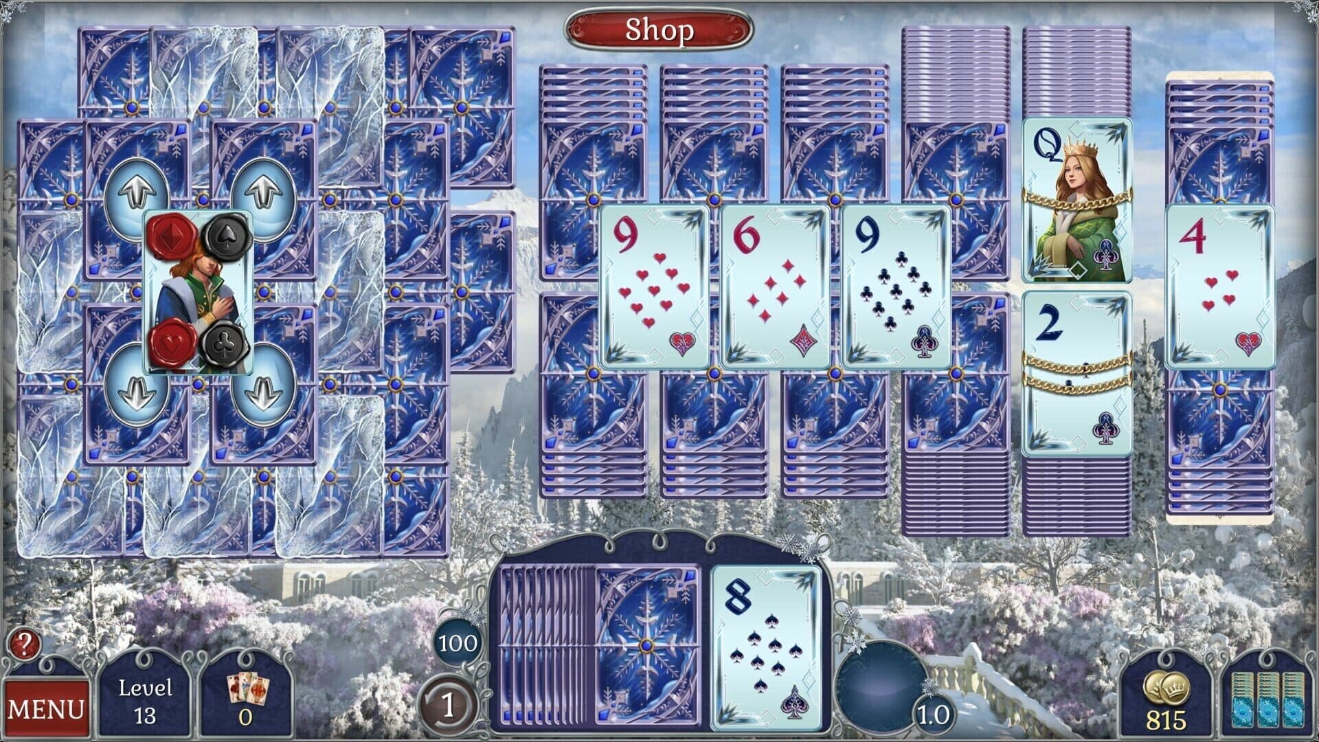 Jewel Match Solitaire Winterscapes 2: Collector's Edition screenshot 11