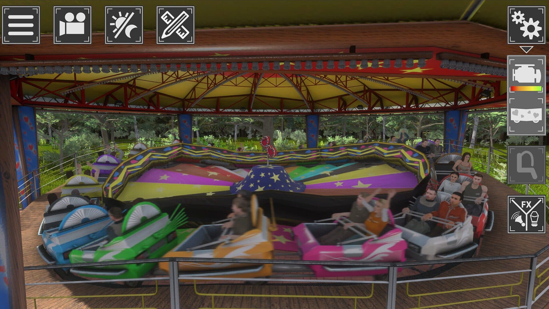 اسکرین‌شات Theme Park Simulator: Rollercoaster Paradise - 3
