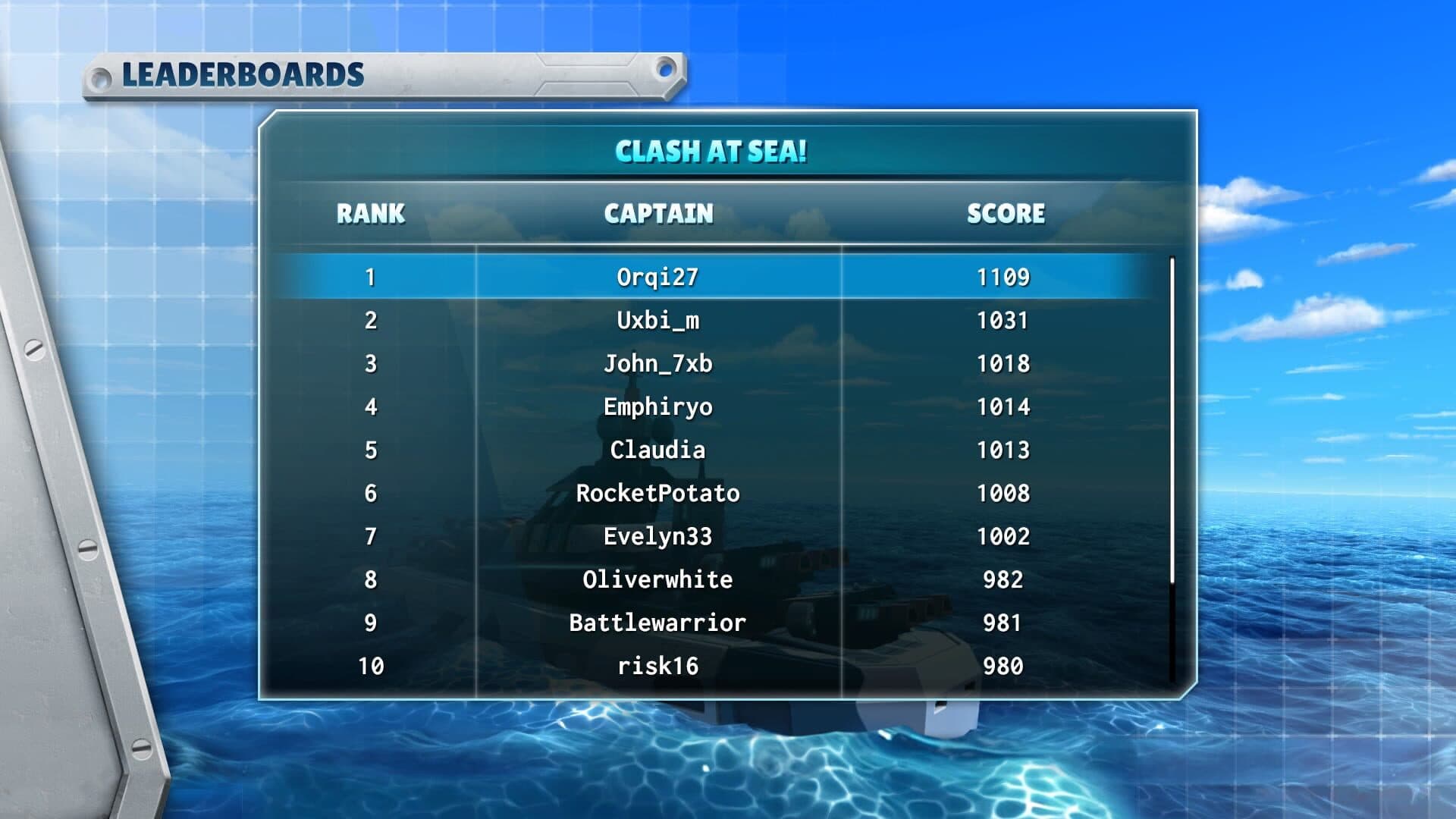 Battleship screenshot 1