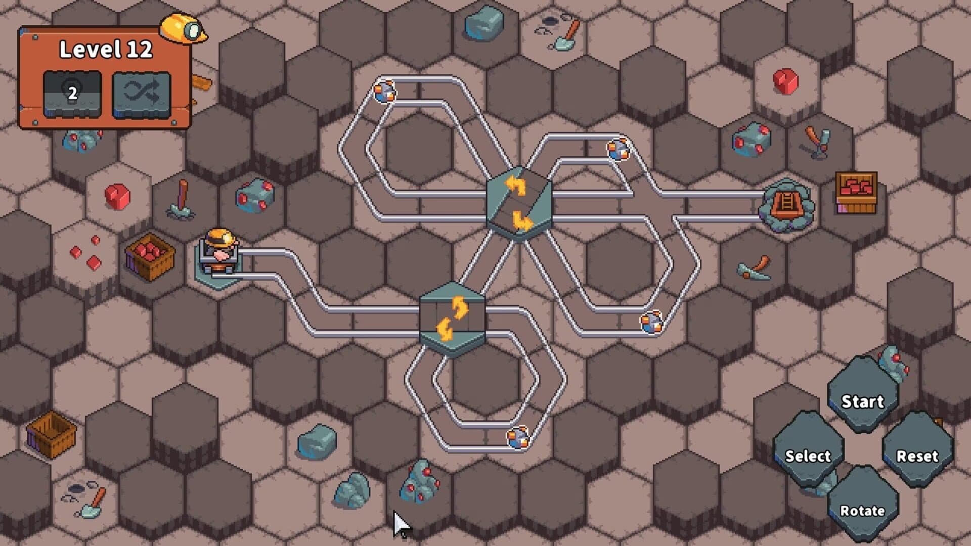 Mole Cart Mining screenshot 1
