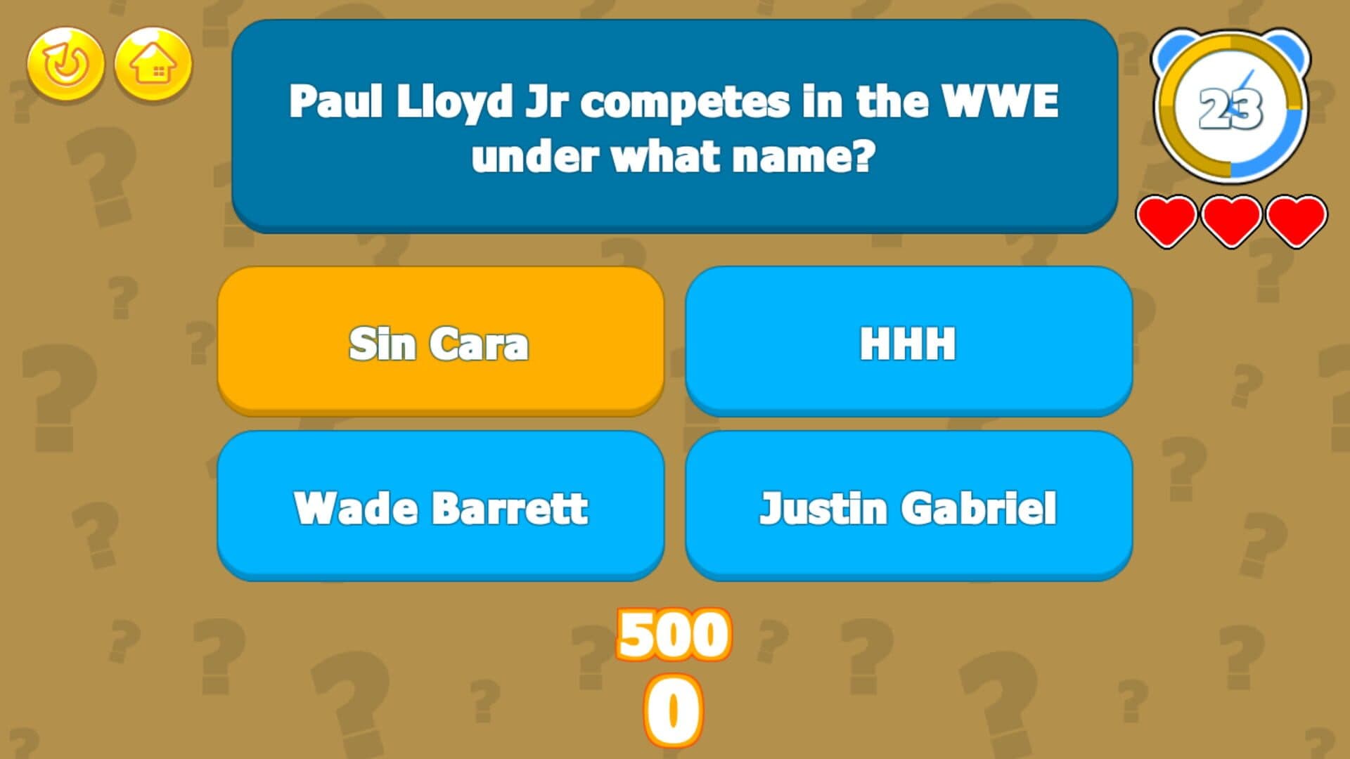 Wrestling Trivia screenshot 3