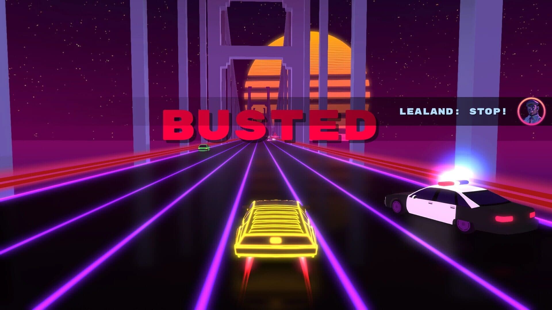 اسکرین‌شات Retro Drive: Revamped - 1