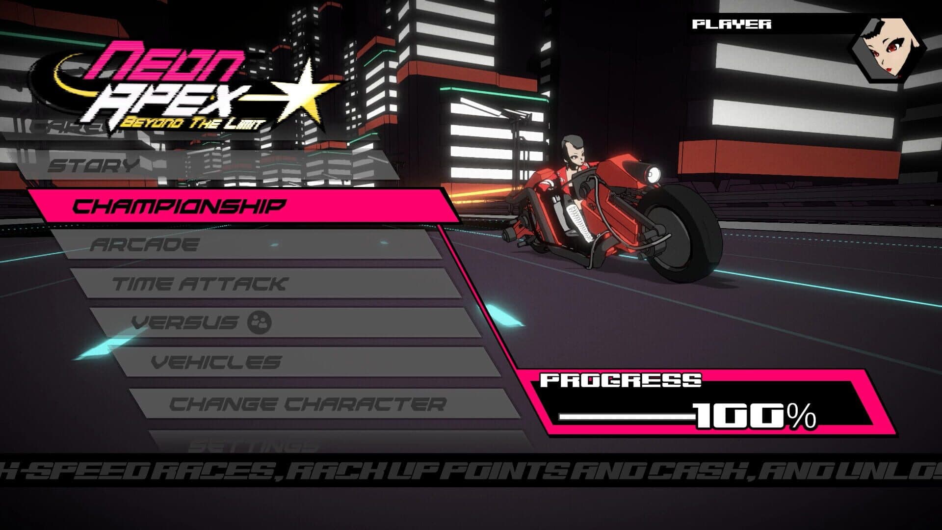 Neon Apex: Beyond the Limit screenshot 0