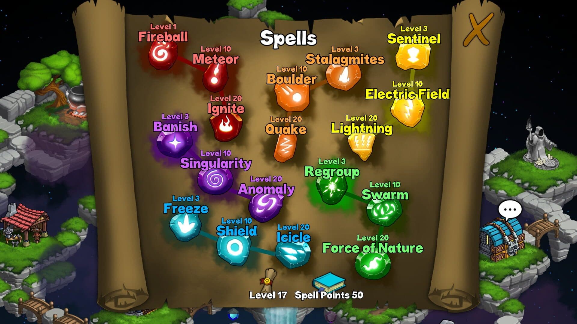 اسکرین‌شات Rogue Wizards - 1