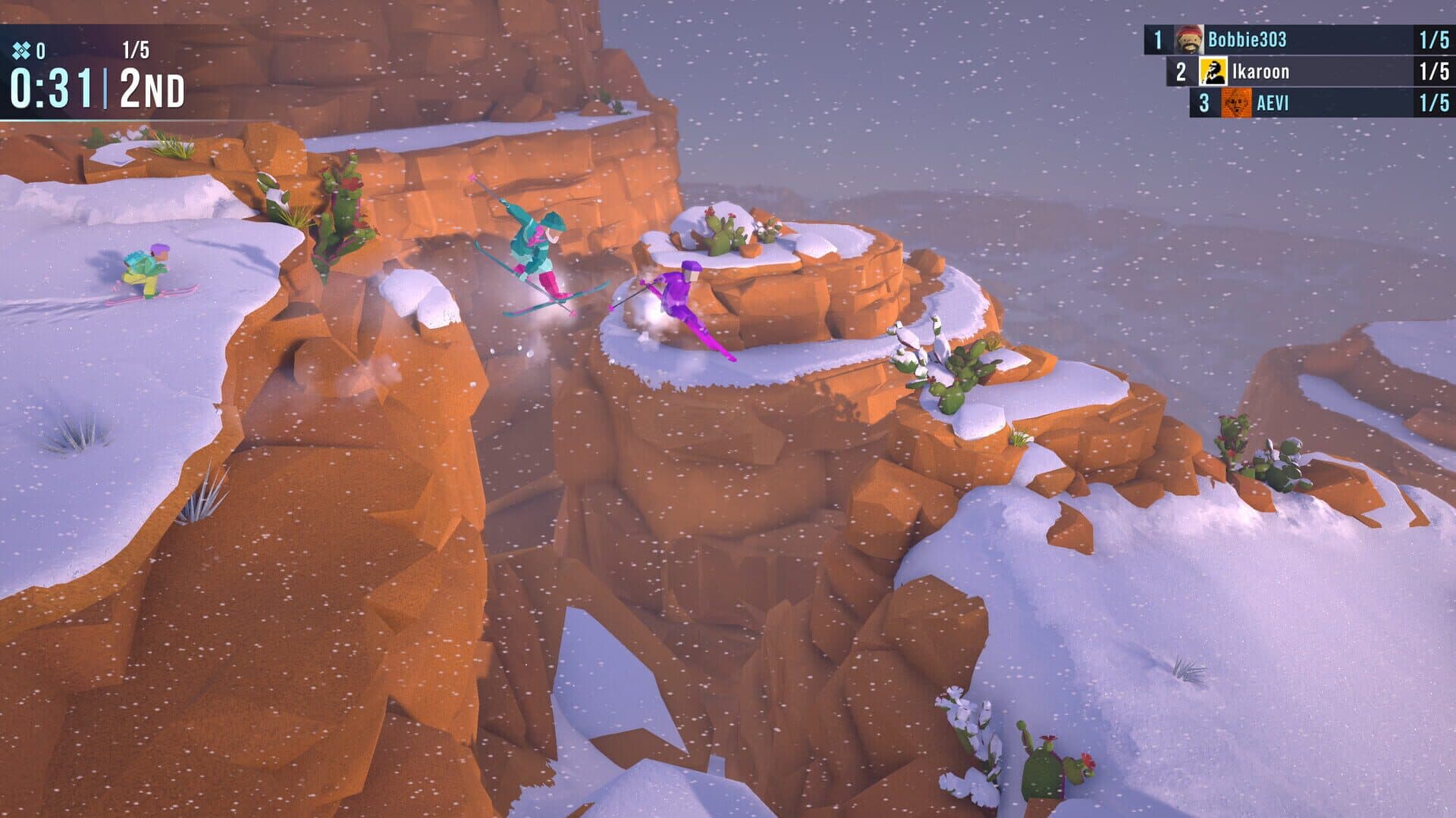 اسکرین‌شات Lonely Mountains: Snow Riders - 5