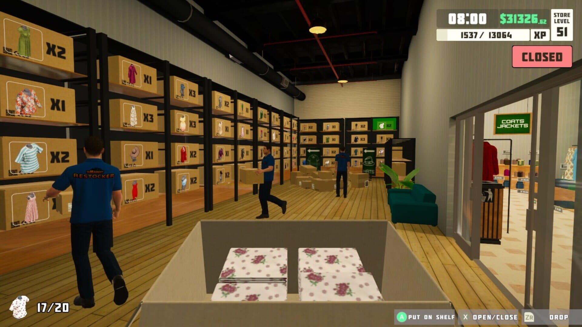 SiMarket Cloth Store Simulator screenshot 0