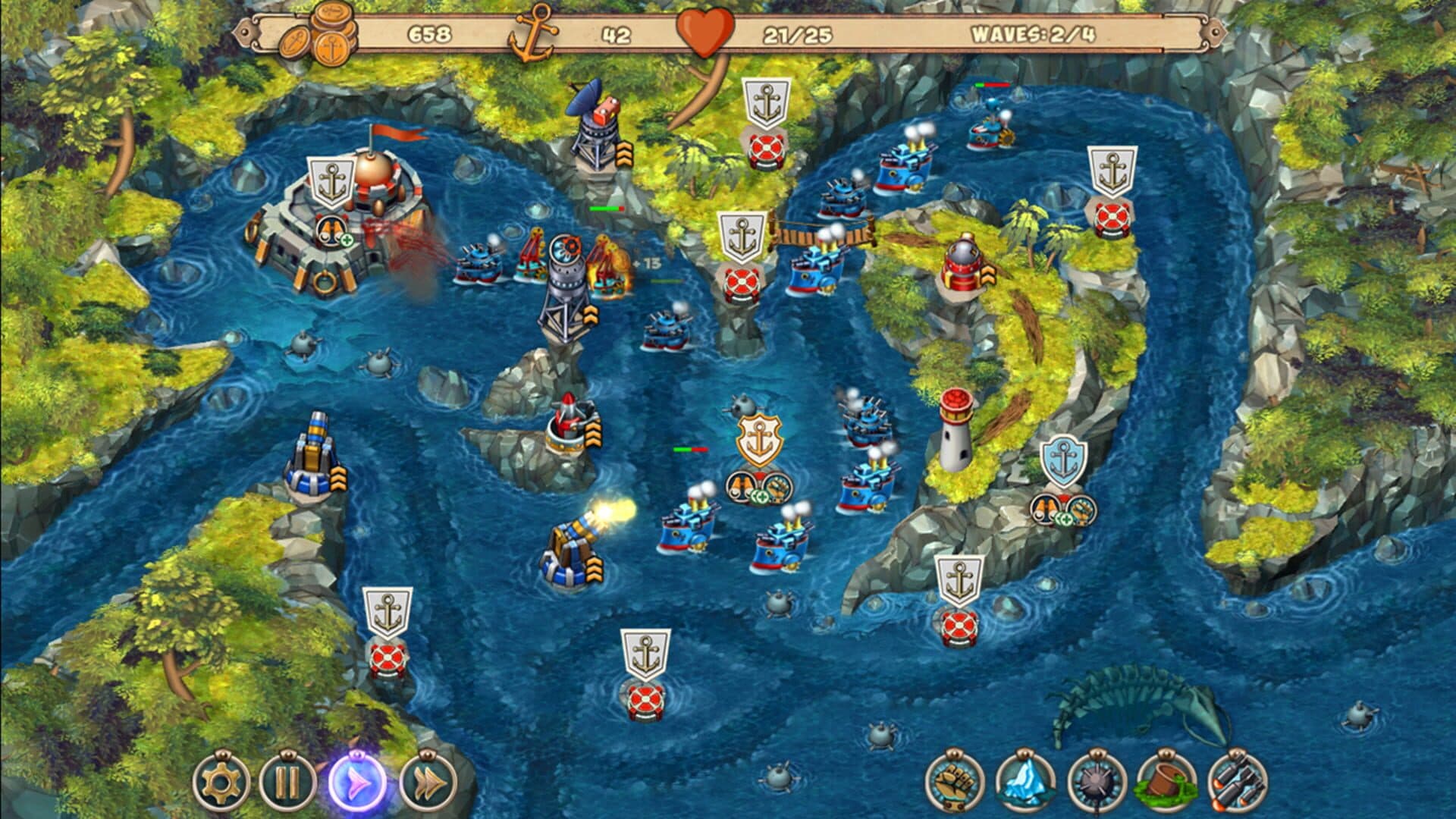 Iron Sea Defenders screenshot 4