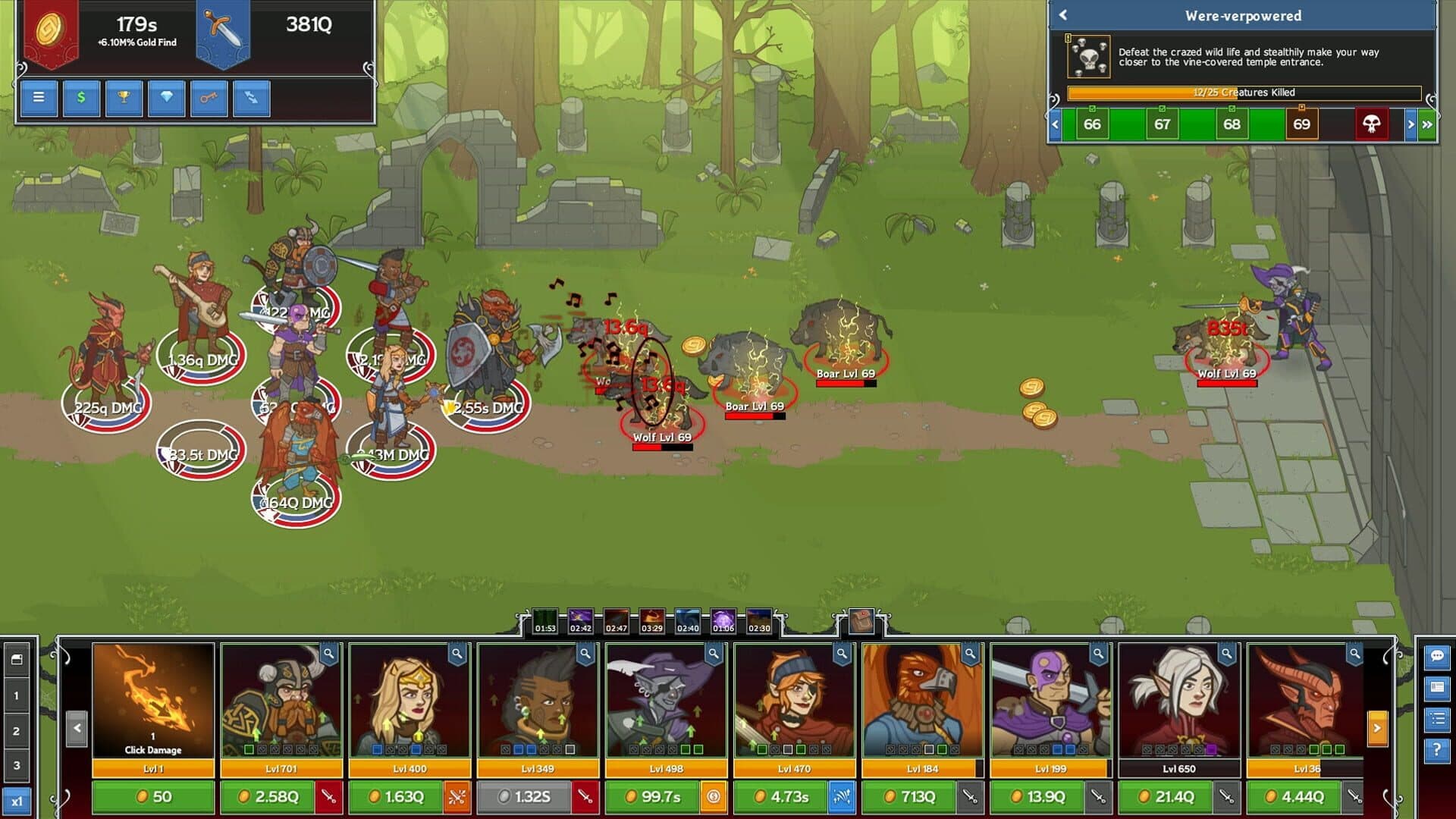 اسکرین‌شات Idle Champions of the Forgotten Realms - 1