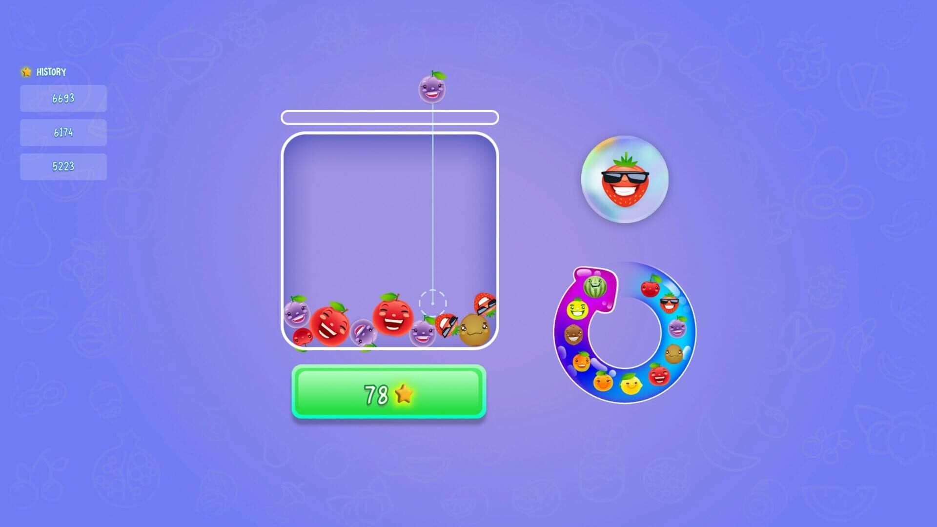اسکرین‌شات Watermelon Game: Fruits Puzzle - 3