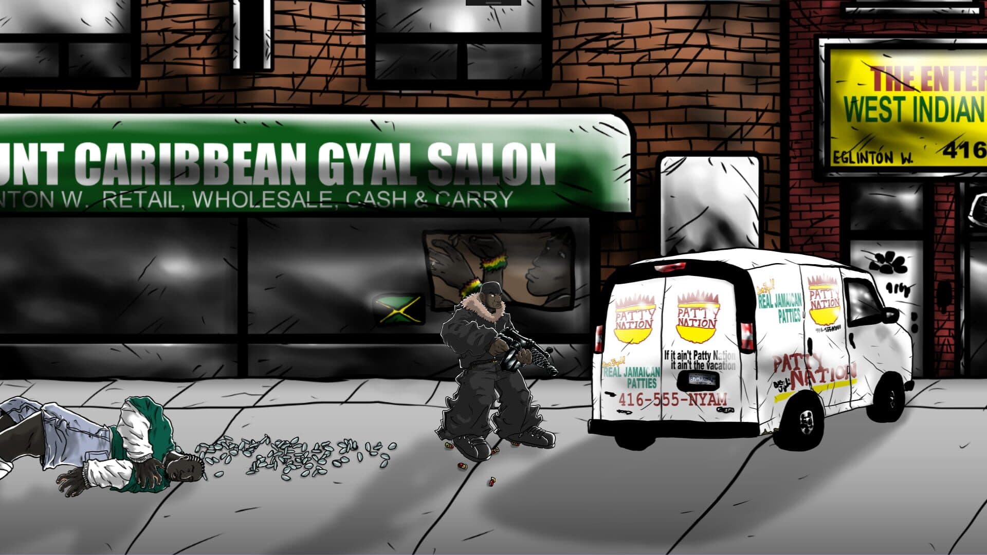 اسکرین‌شات Black Otaku: SOS HD - 4