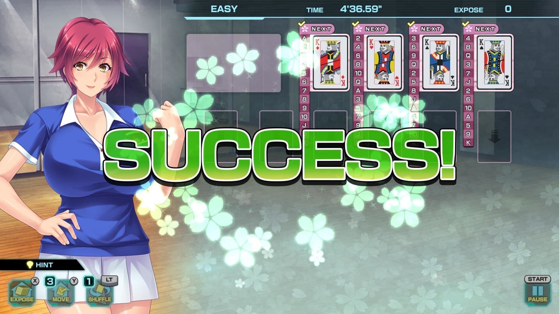 Pretty Girls Four Kings Solitaire screenshot 1