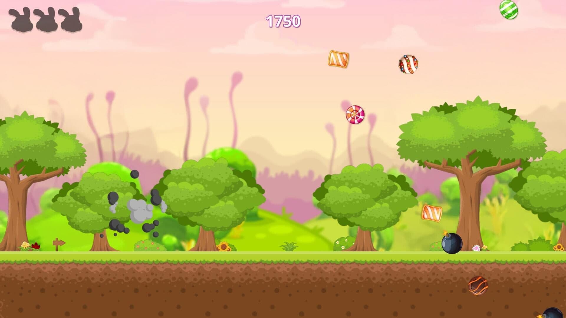 اسکرین‌شات Candy Storm Bunny Catcher - 3