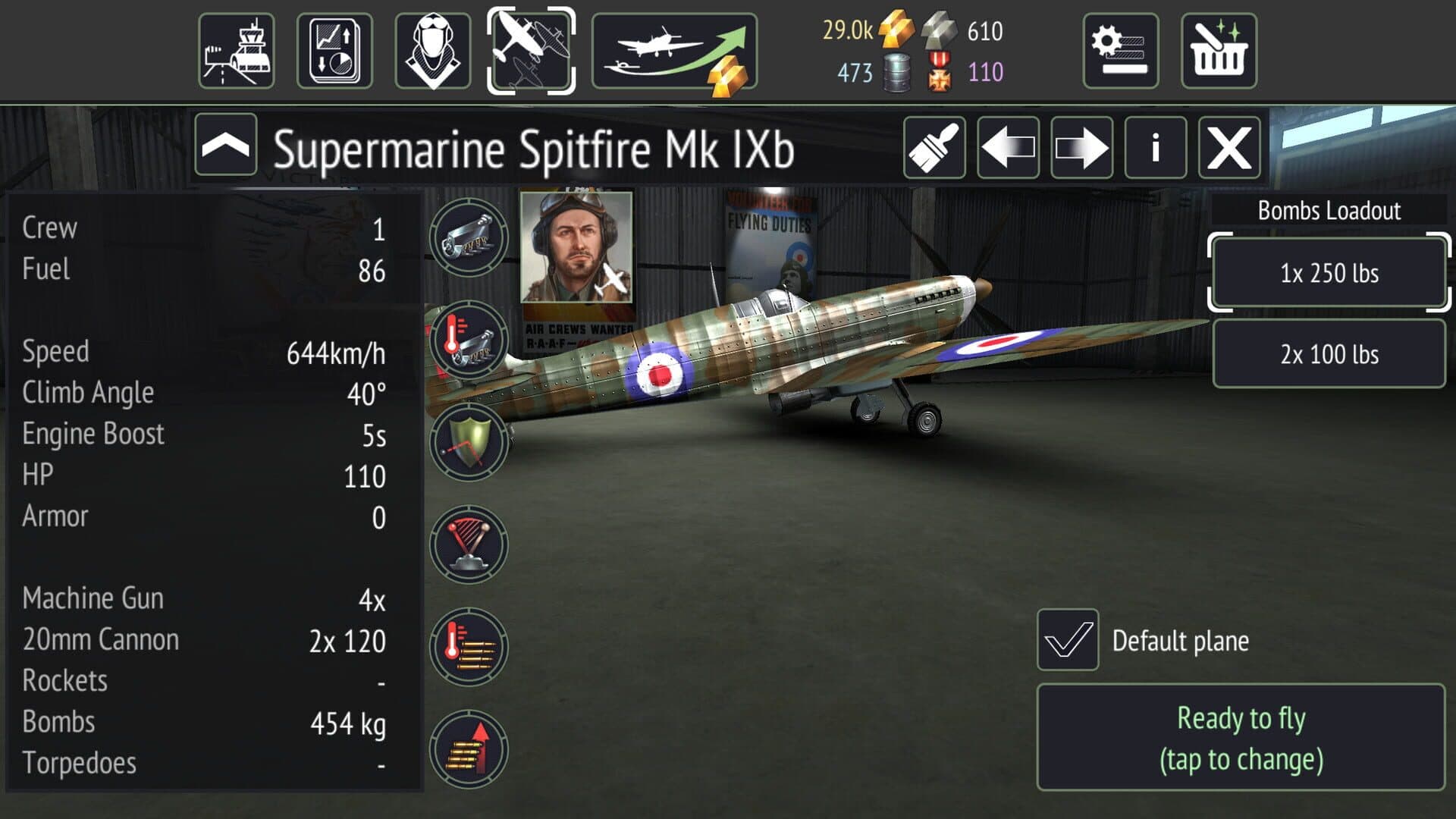 Warplanes: WW2 Dogfight screenshot 7