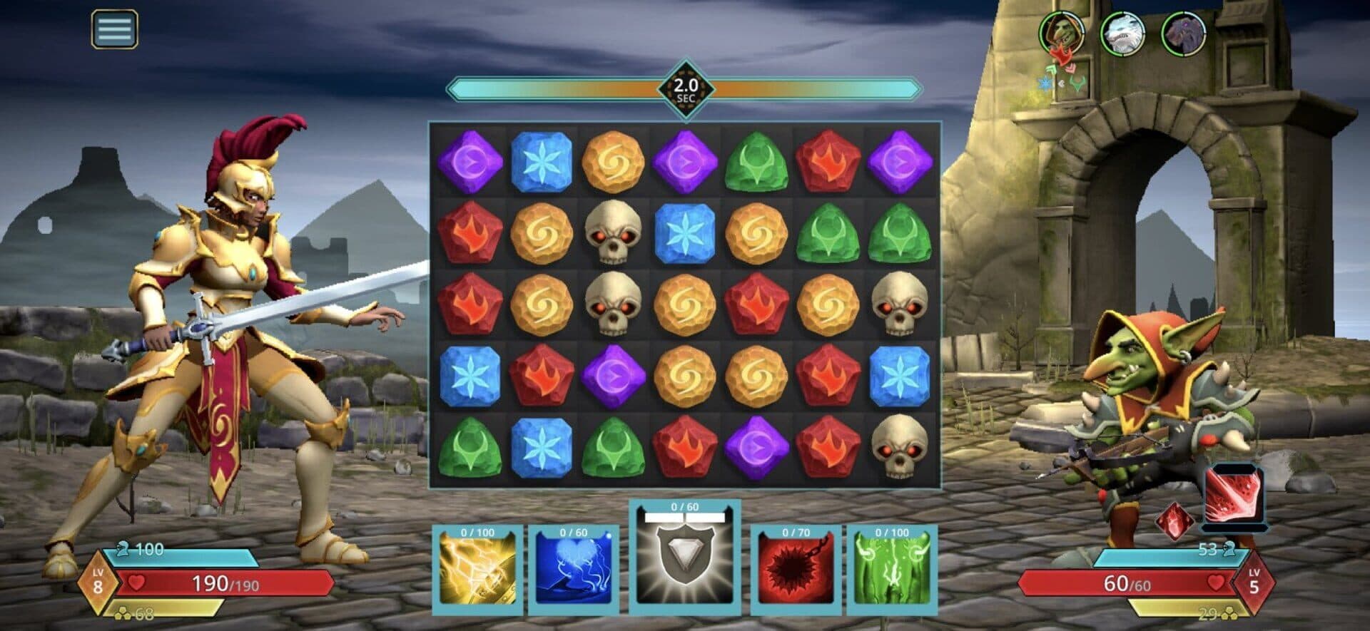 Puzzle Quest 3 screenshot 0
