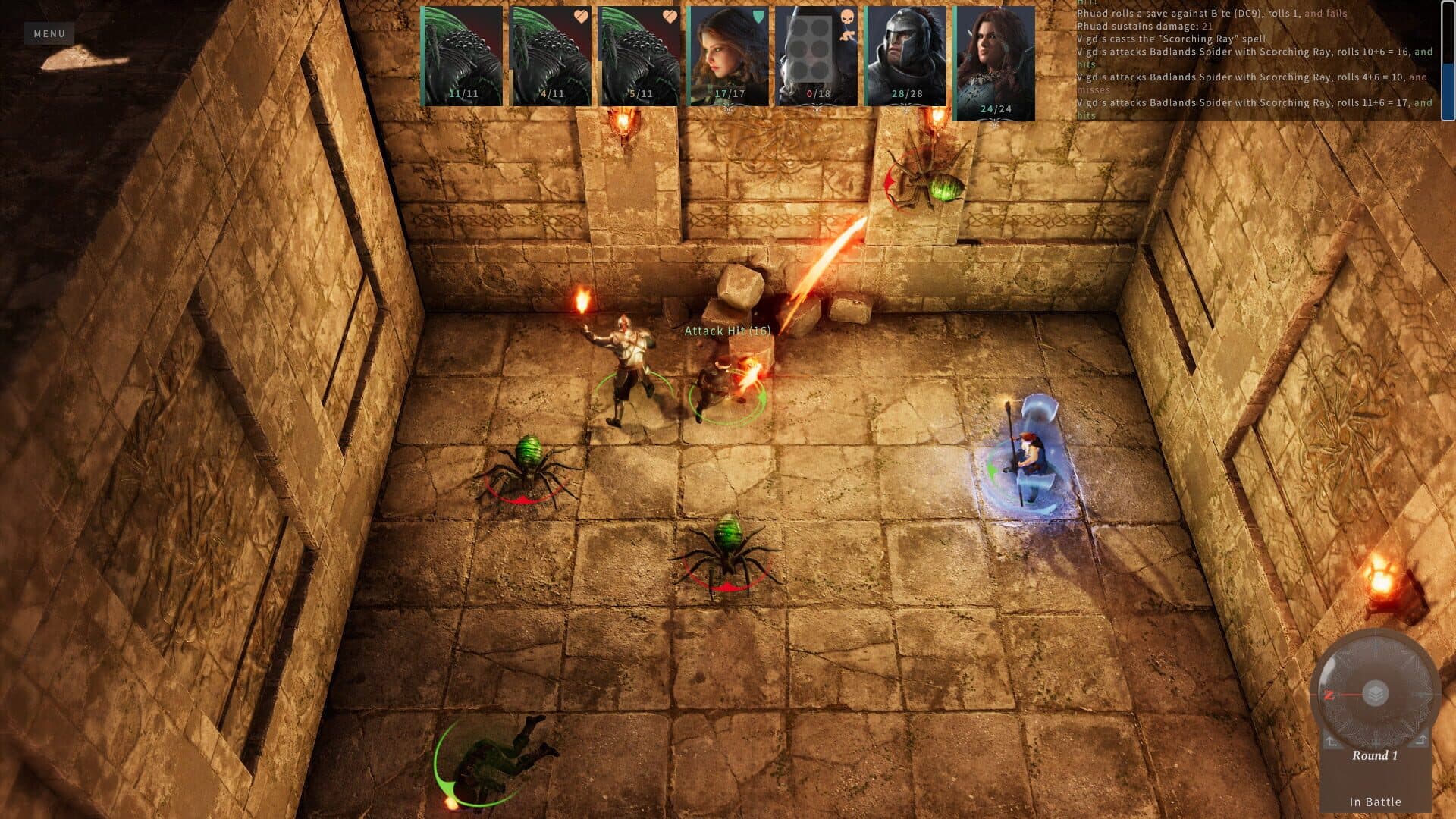 اسکرین‌شات Solasta: Crown of the Magister - 2