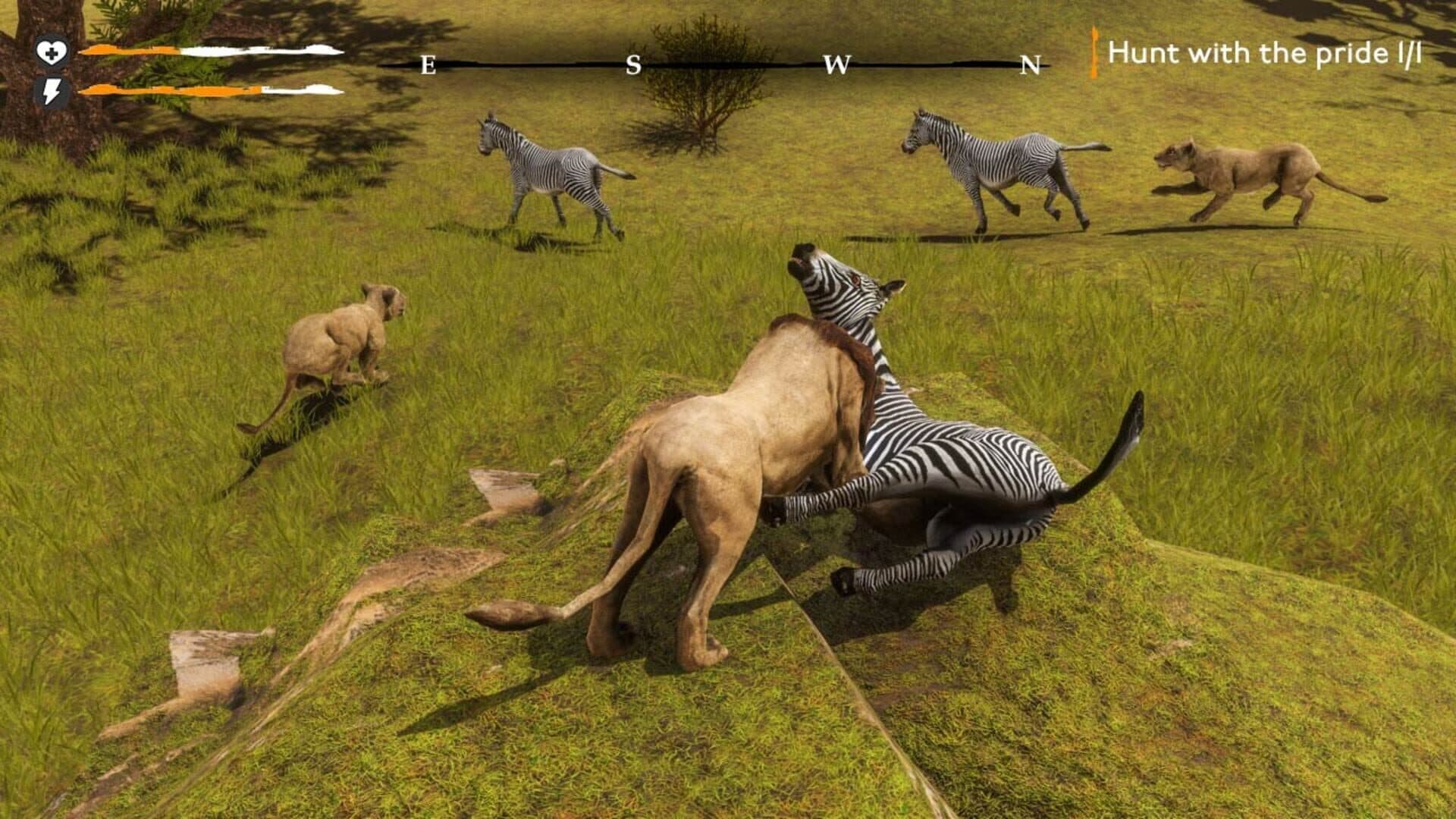 اسکرین‌شات Lion Simulator Survival: RPG Animal Battle - 5