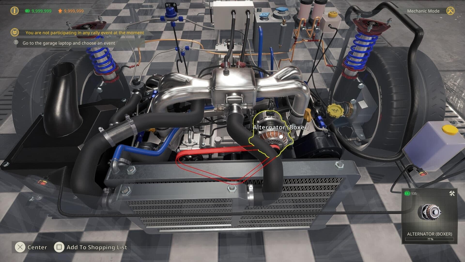 اسکرین‌شات Rally Car Mechanic Simulator - 4