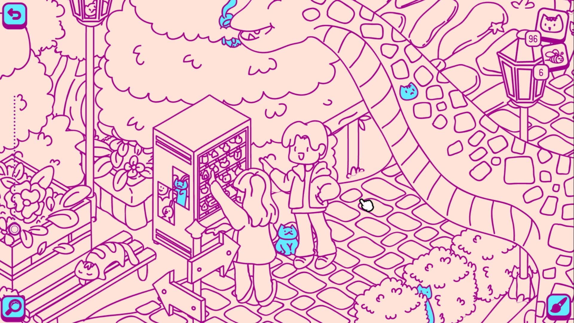 Cats and Seek: Dino Park screenshot 0