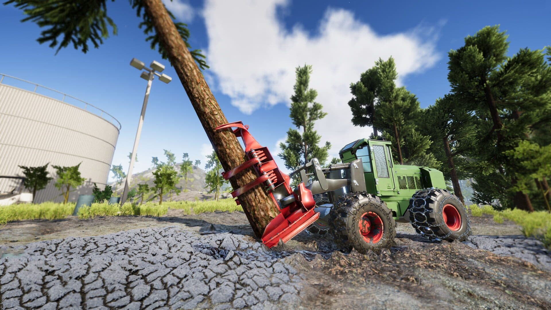 اسکرین‌شات Lumberjack Simulator - 2