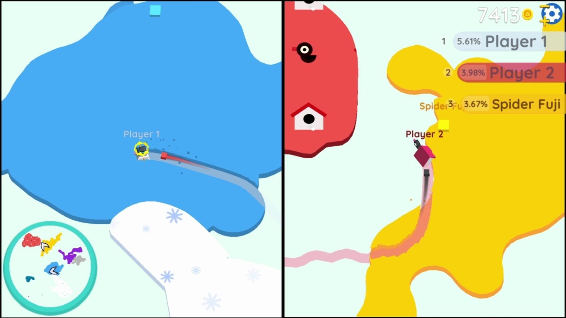 Paper io 2 screenshot 5