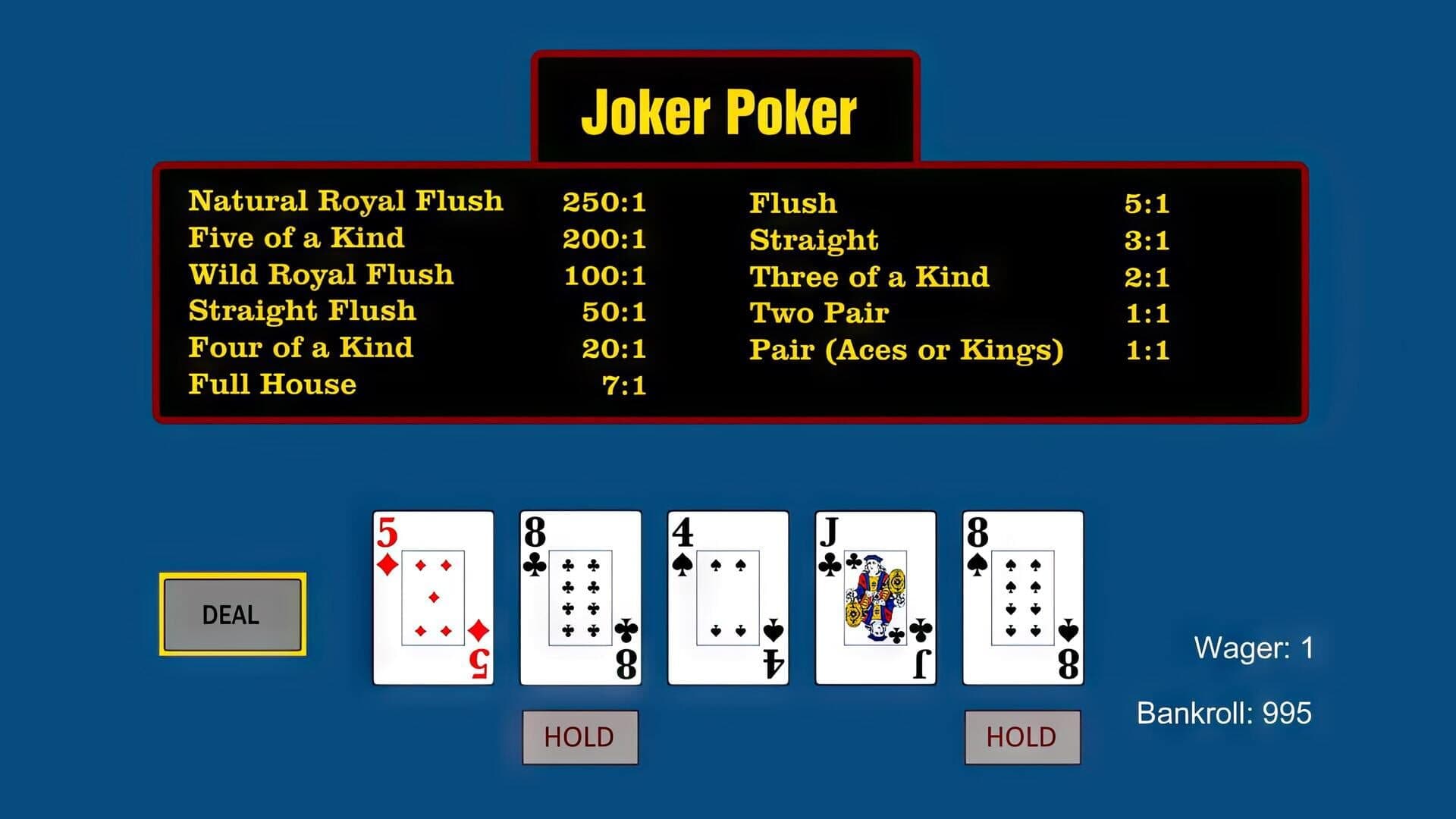 اسکرین‌شات Video Poker - 2
