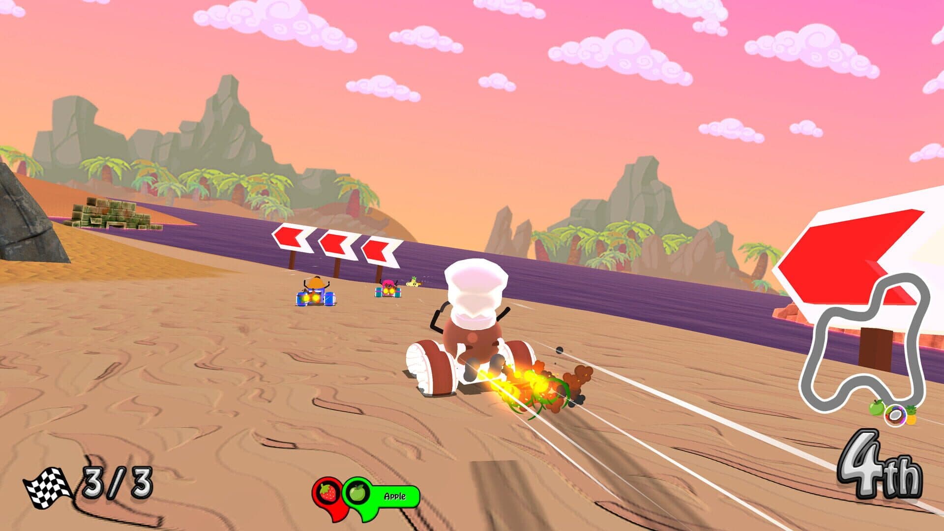 Juiced Fruit Racing screenshot 0
