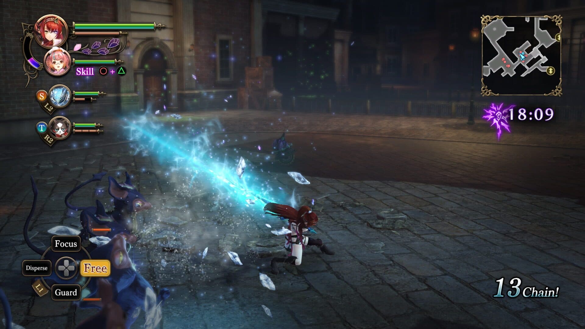 Nights of Azure 2: Bride of the New Moon screenshot 7