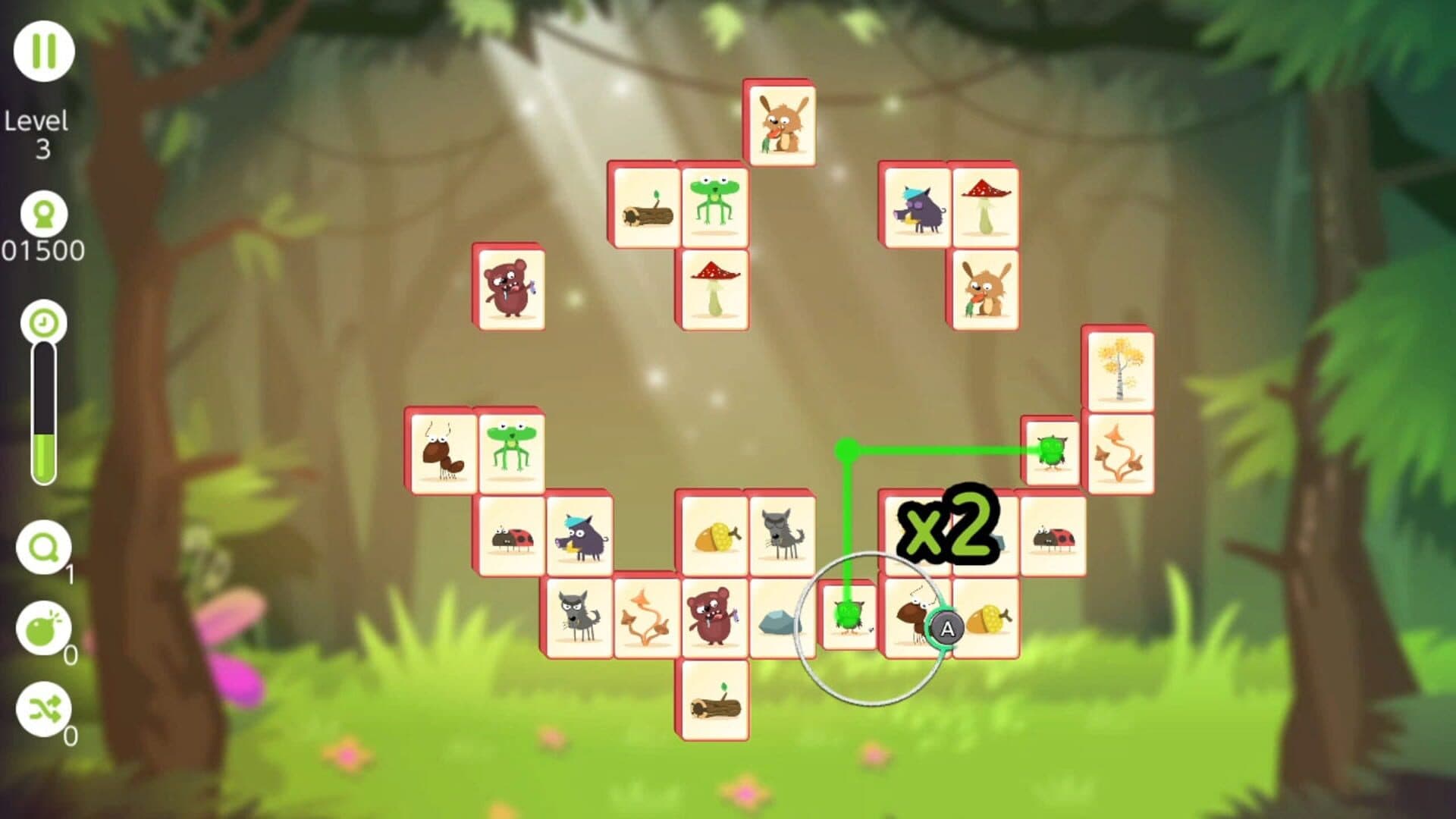 اسکرین‌شات Mahjong Woods - 2