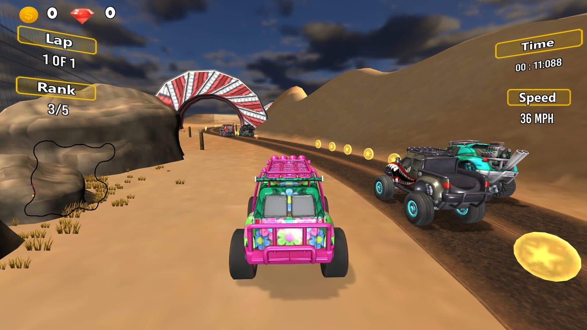 اسکرین‌شات Super Kids Racing - 3