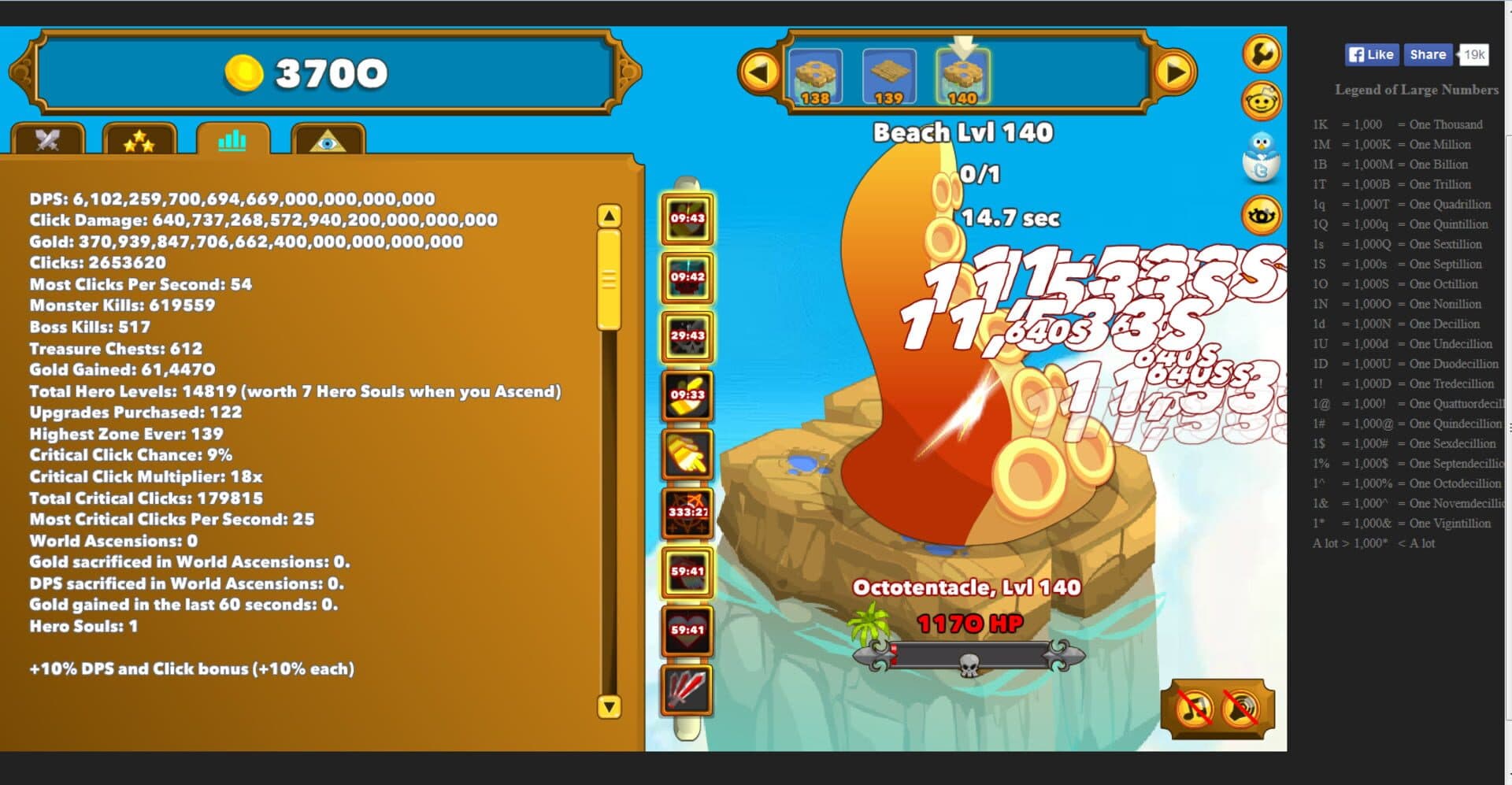 Clicker Heroes screenshot 3