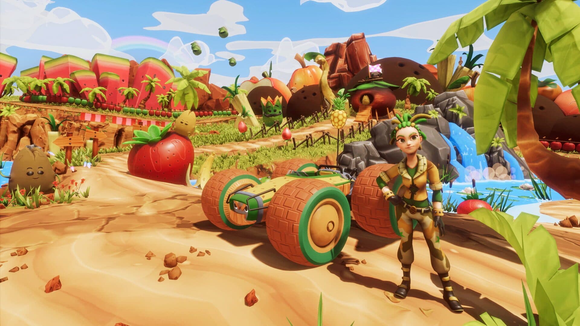 All-Star Fruit Racing screenshot 0
